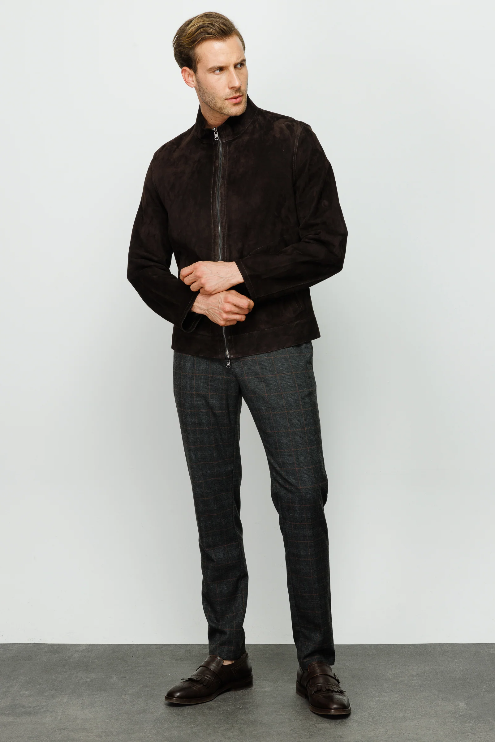 The Alba Black Leather Men Jacket - Image 5