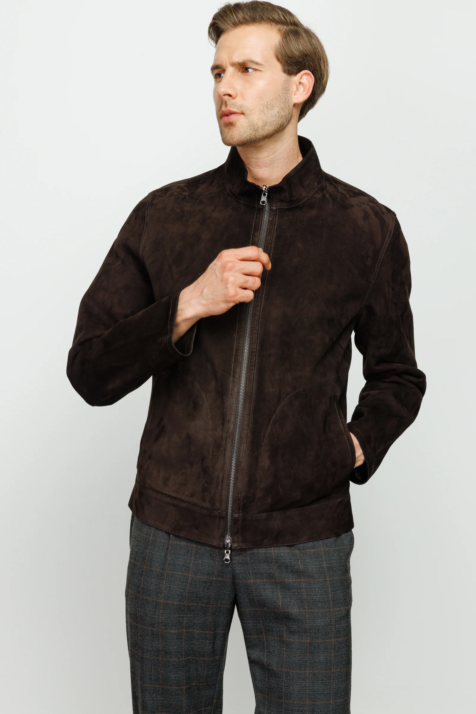 The Alba Black Leather Men Jacket - Image 6