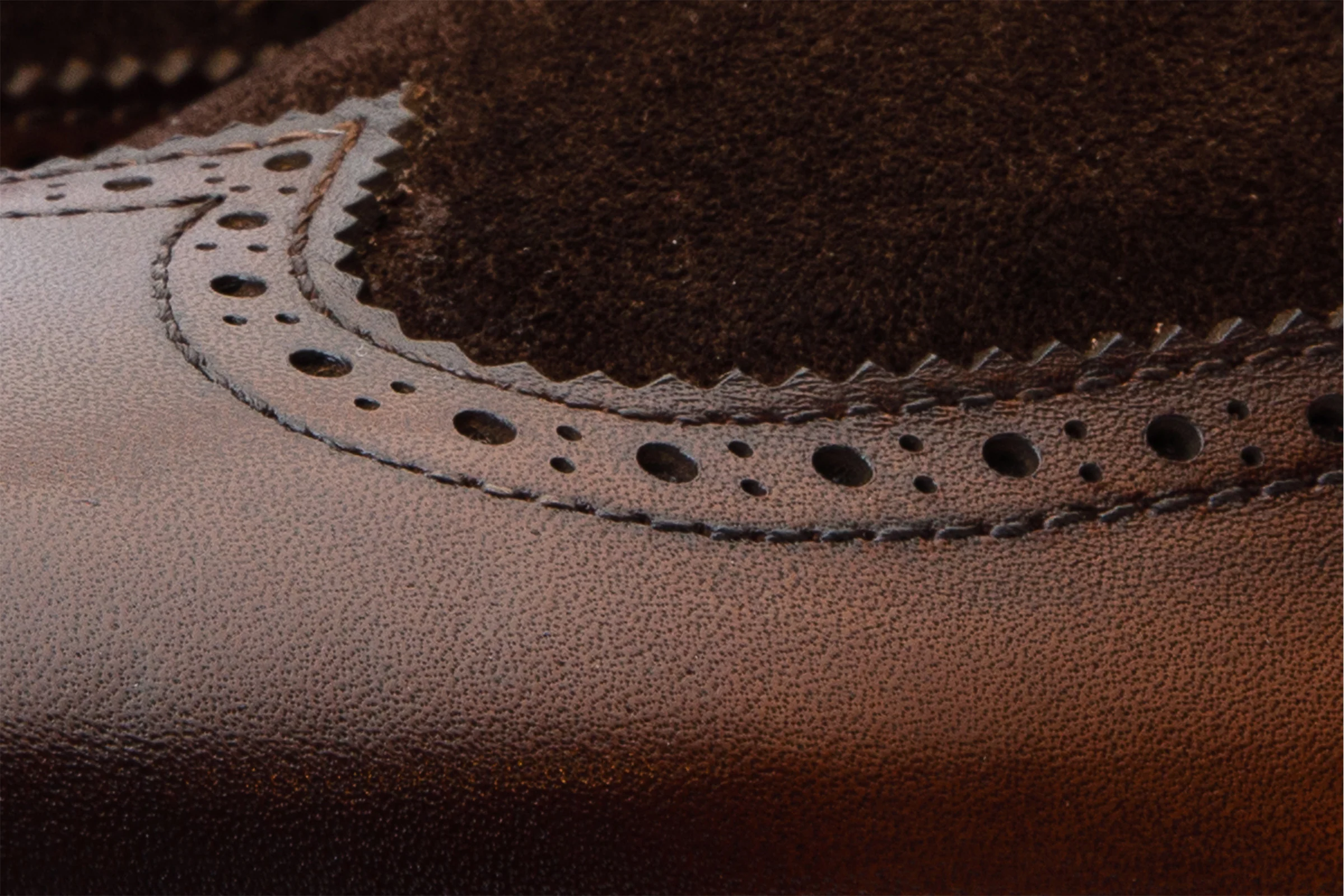 The Albus Brown Leather & Suede Double Strap Monk Brogue Men Boot - Image 3