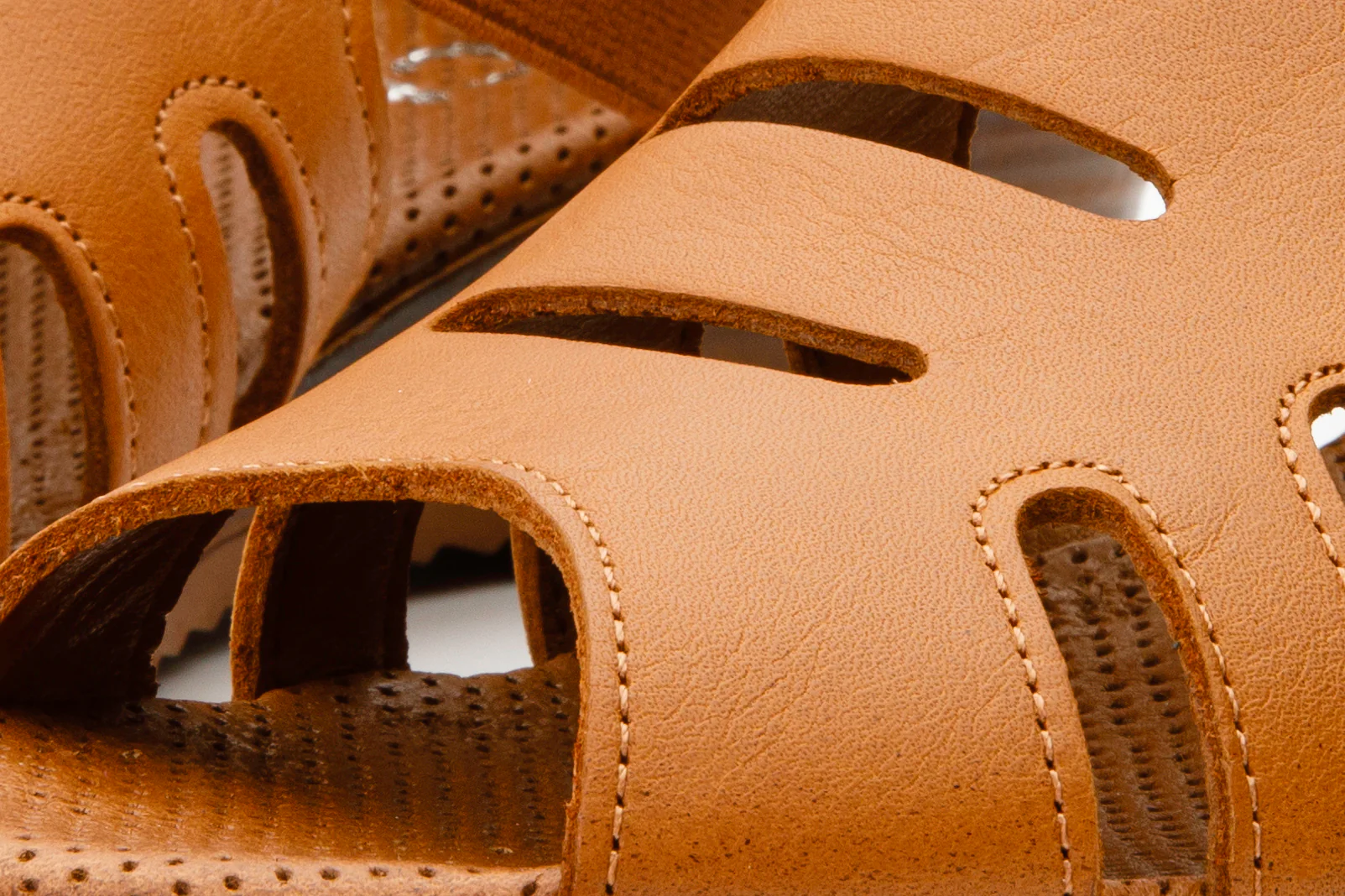 The Atina Tan Leather Sandal Final Sale! - Image 5
