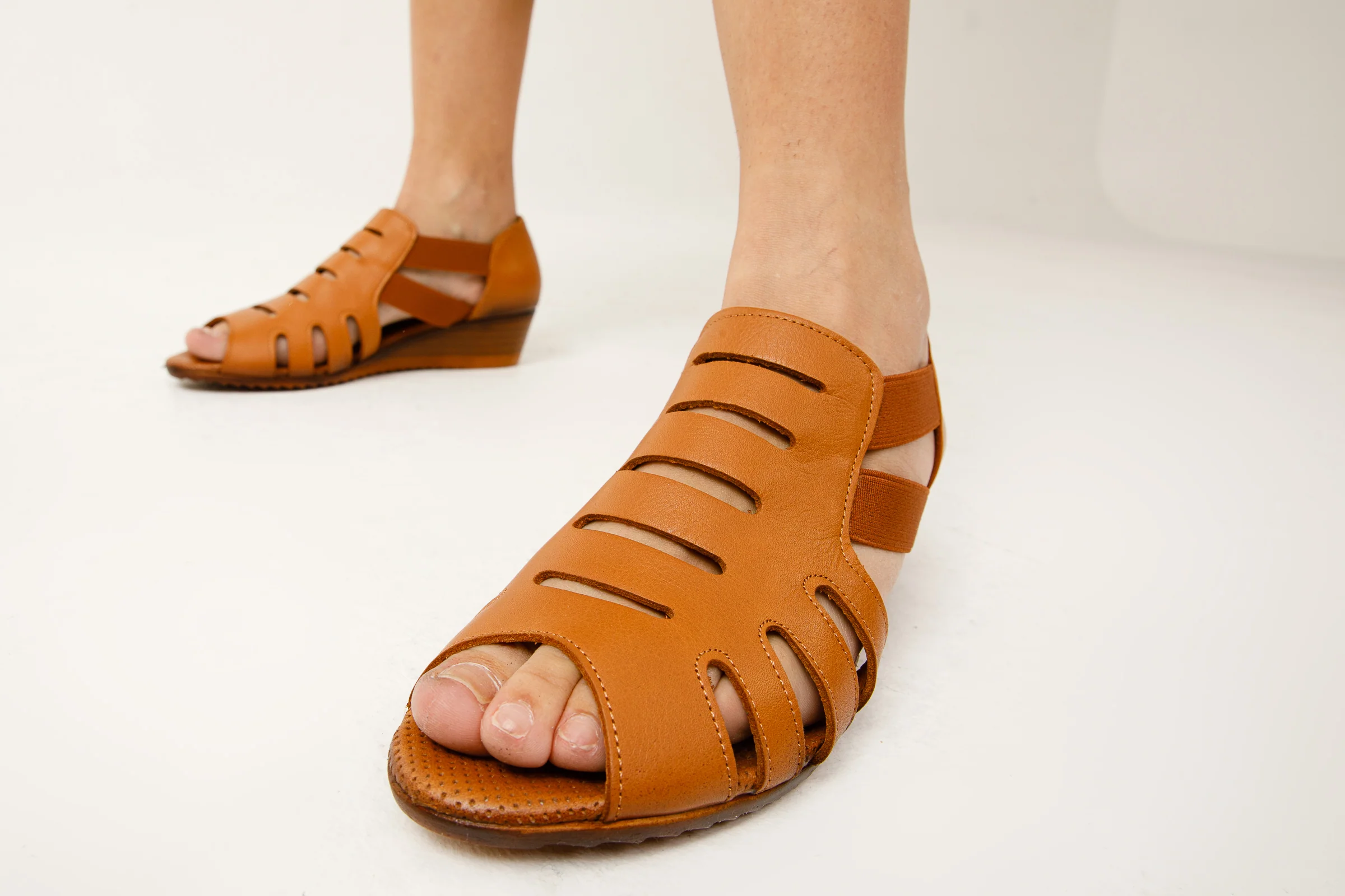 The Atina Tan Leather Sandal Final Sale! - Image 6