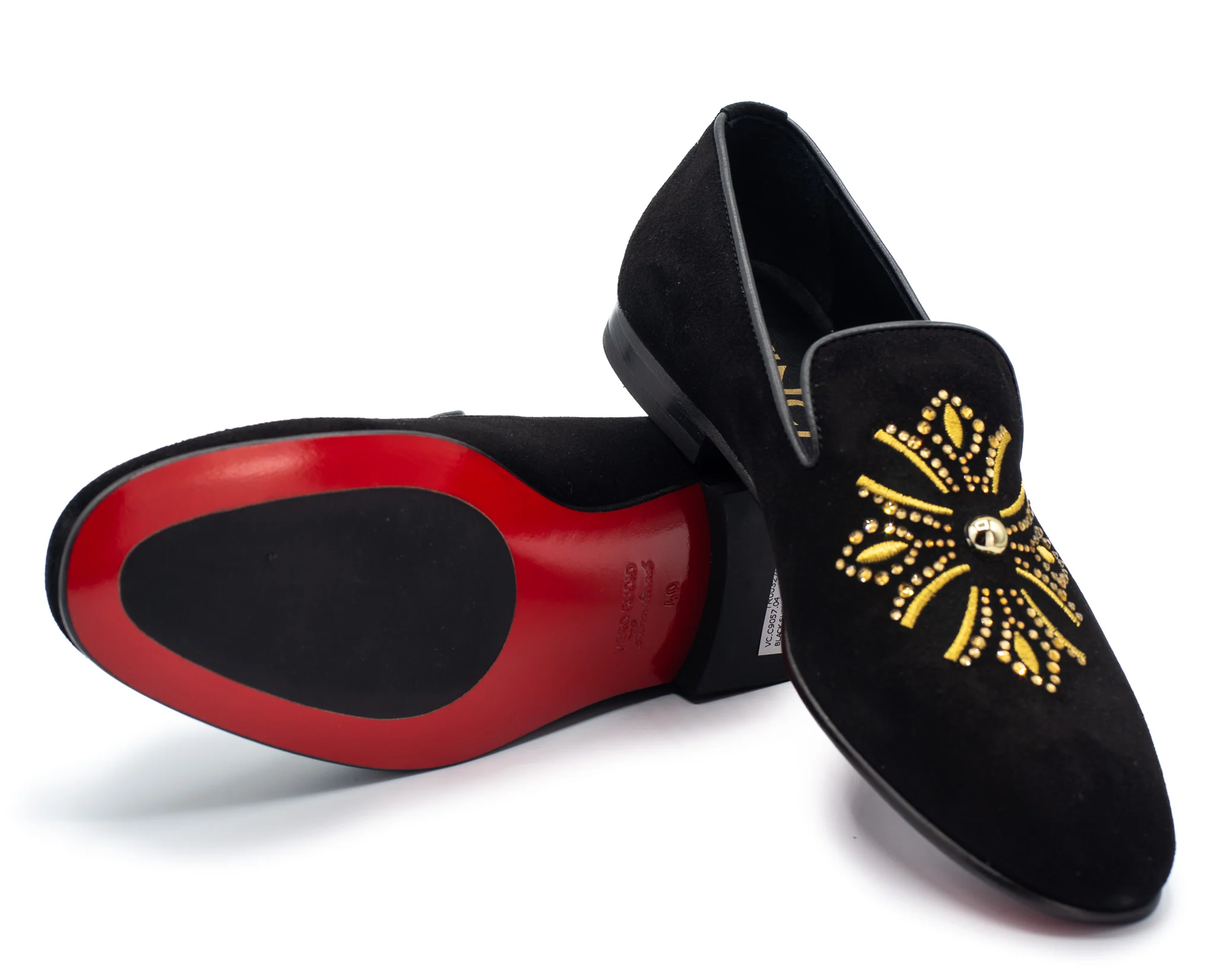 The Lazio Shoe Black Suede Slip-on Loafer Men Shoe - Image 5