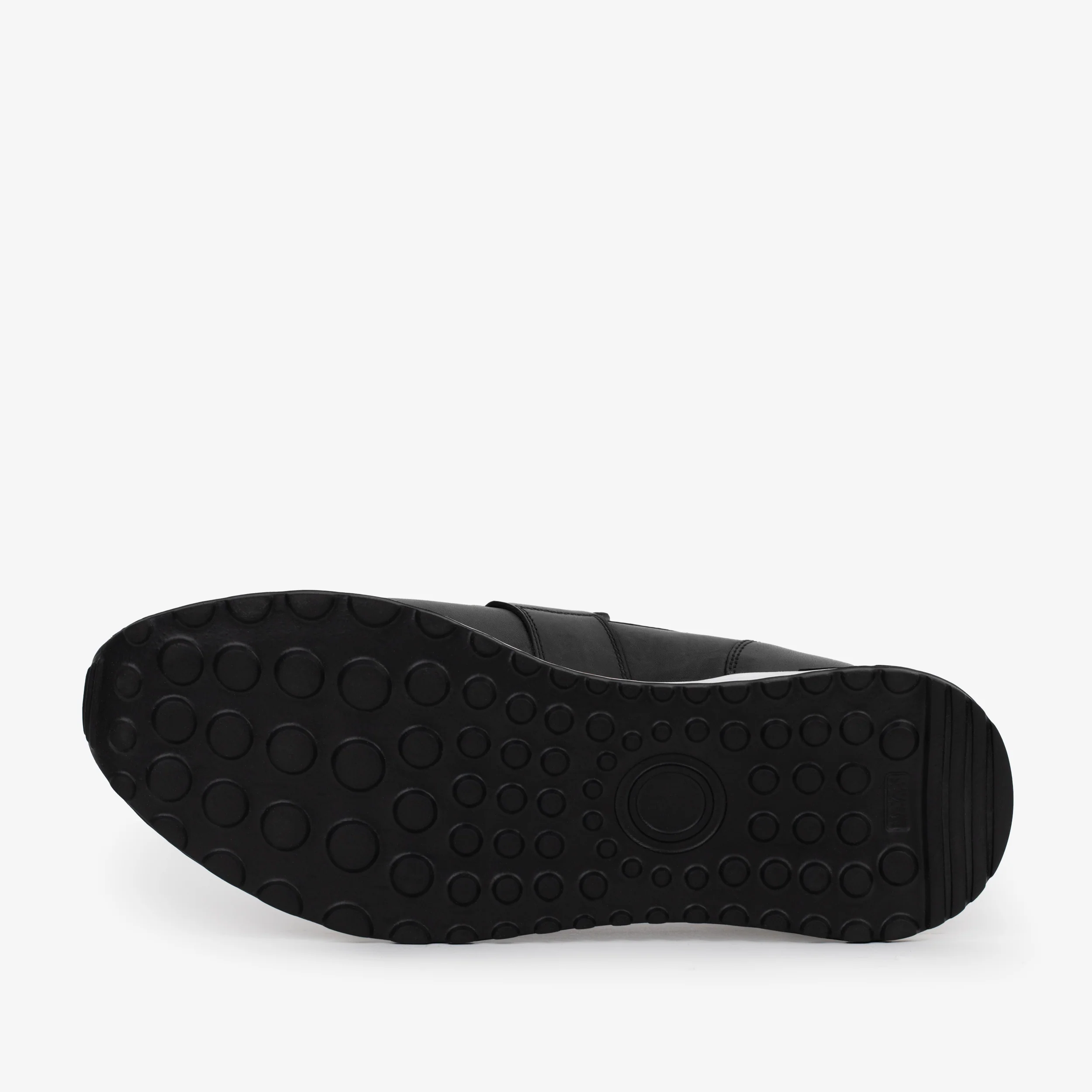 The Lumina Black Buffalo Leather Women Sneaker - Image 5