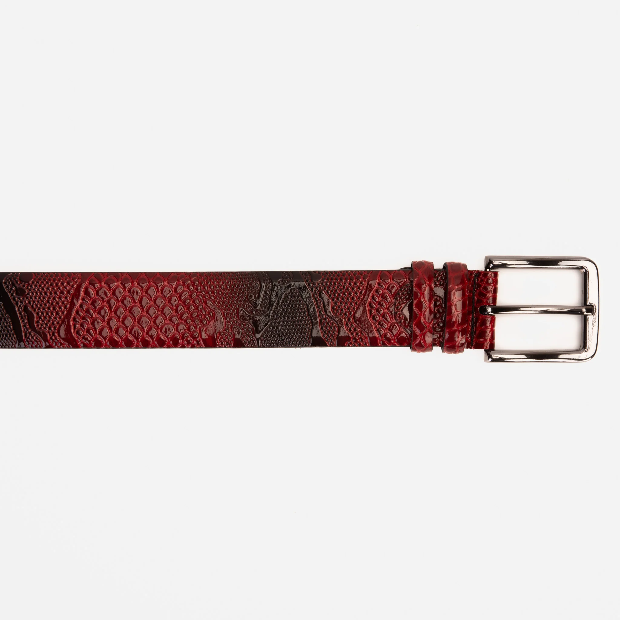 The Milano Red Leather Belt Limited Edition - Image 4