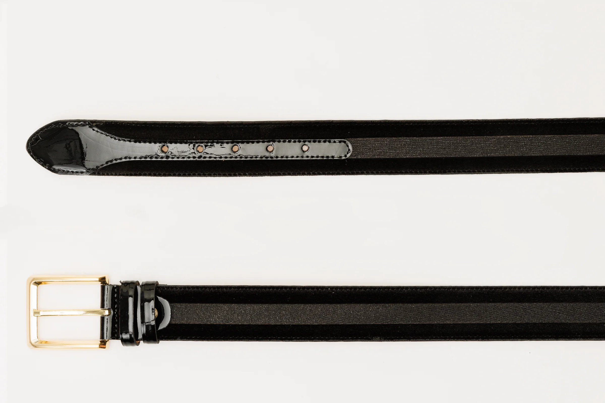 The Pontalto Black Leather Belt - Image 4