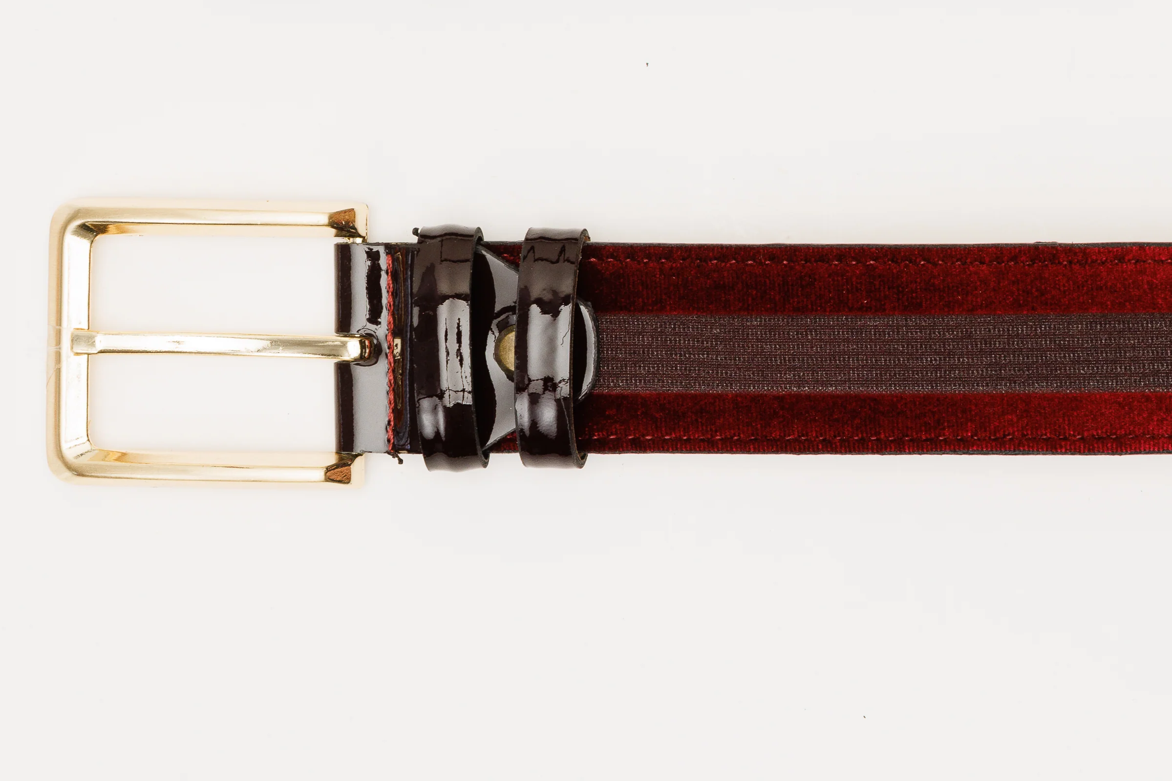 The Pontalto Burgundy Leather Belt - Image 6