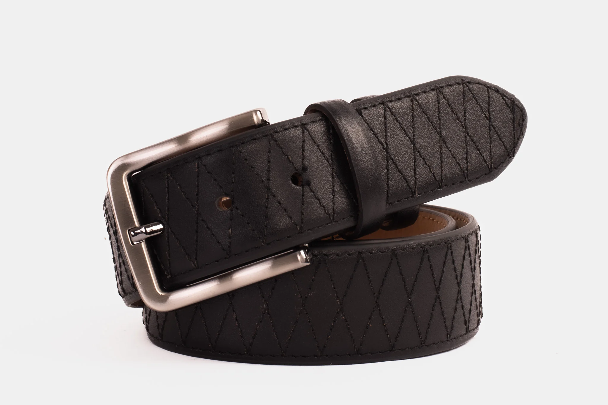 The Adler Black Leather Belt - Image 7