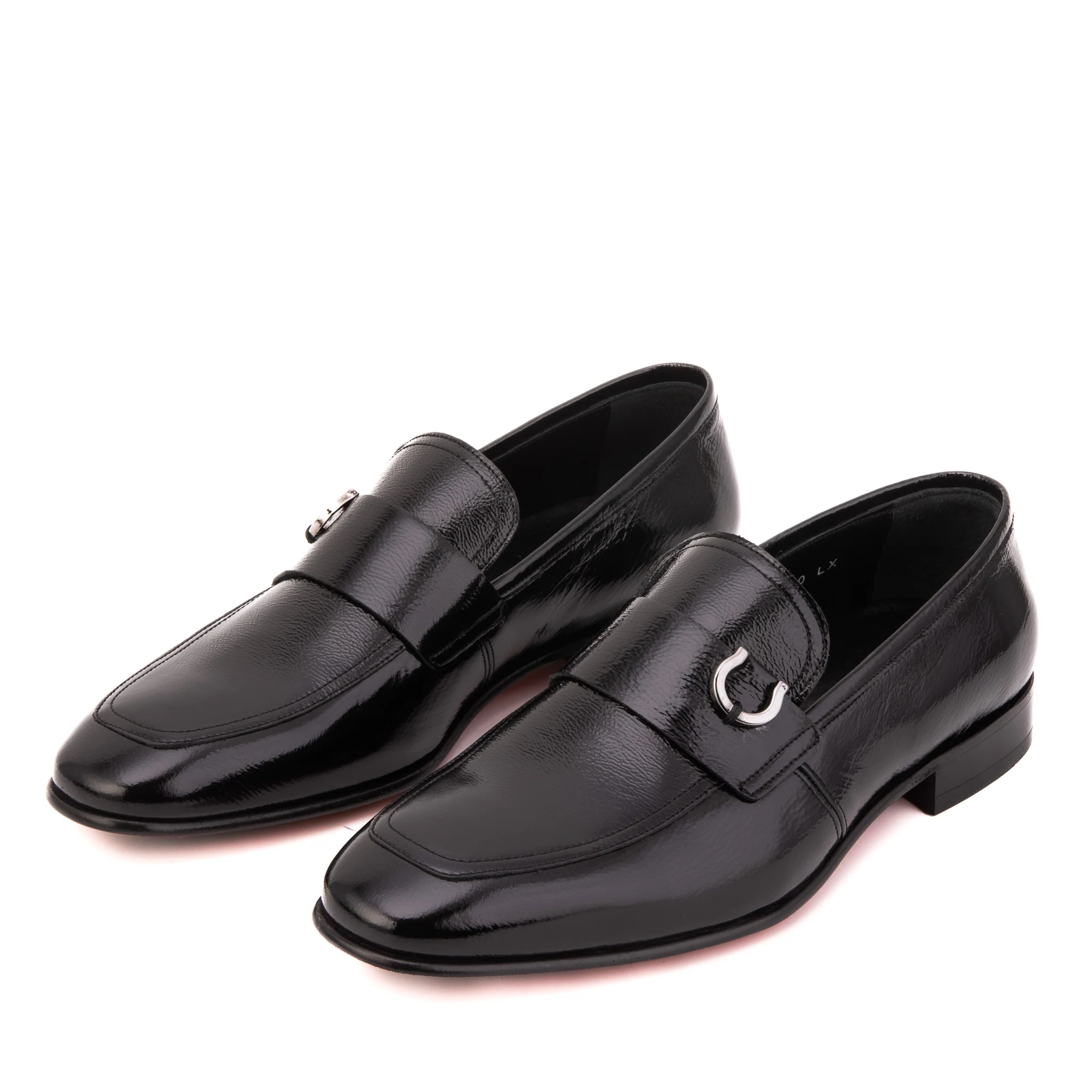 The Blackwell Black Patent Bit Loafer Men Shoe - Image 7