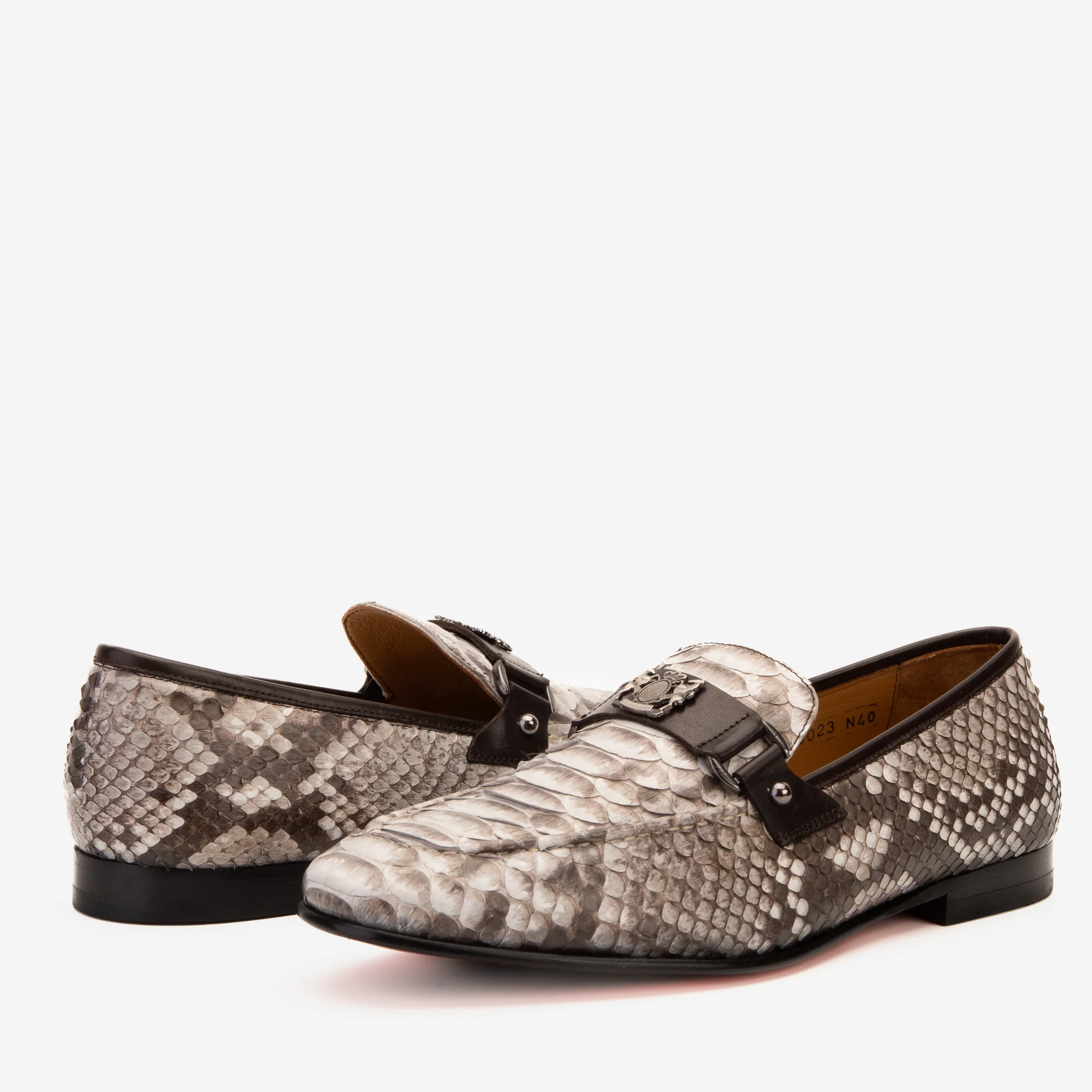The Boss Pyth Naturel White Color Bit Loafer Men Shoe - Image 7