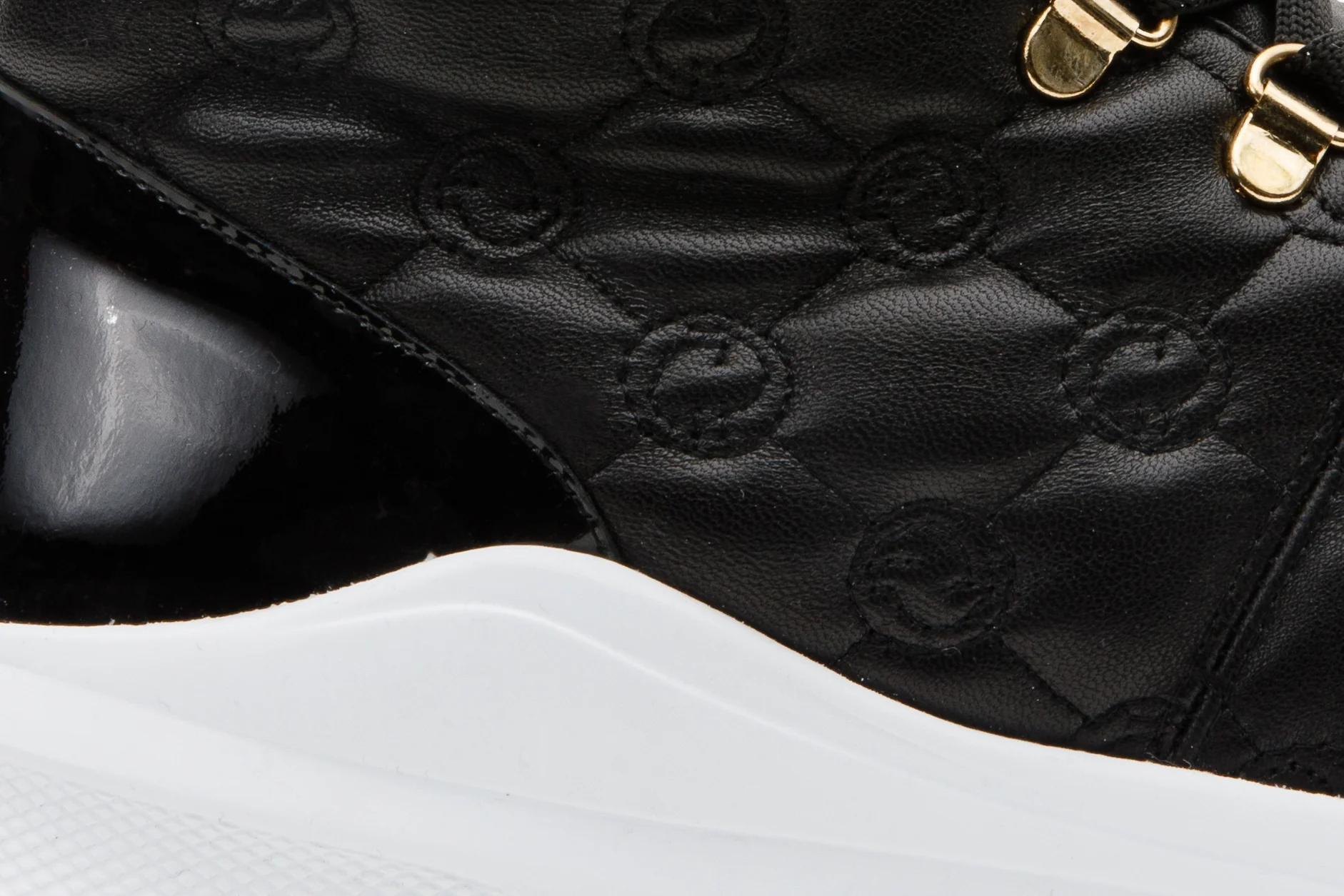The Cambridge Black Quilted Leather Ankle Women Boot Final Sale! - Image 6