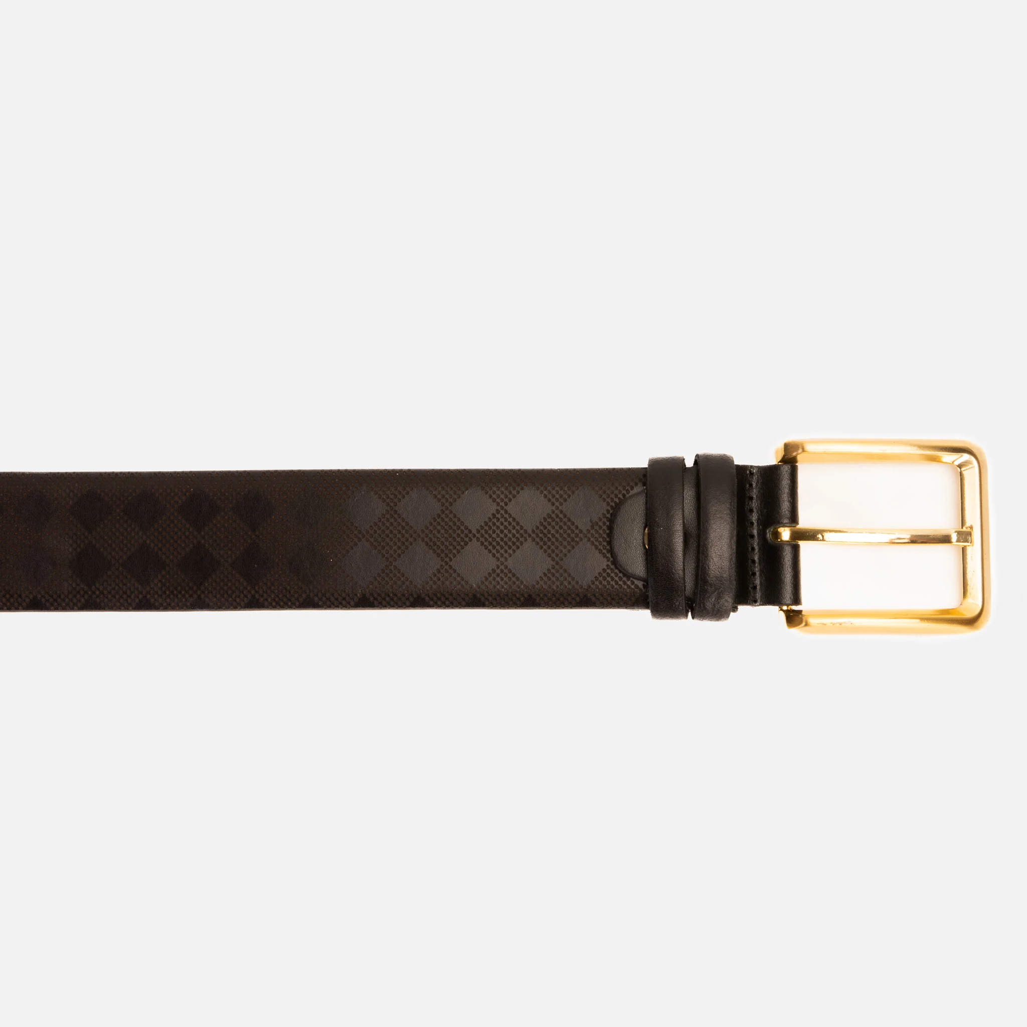 The Cenova Black Calfskin Belt - Image 5