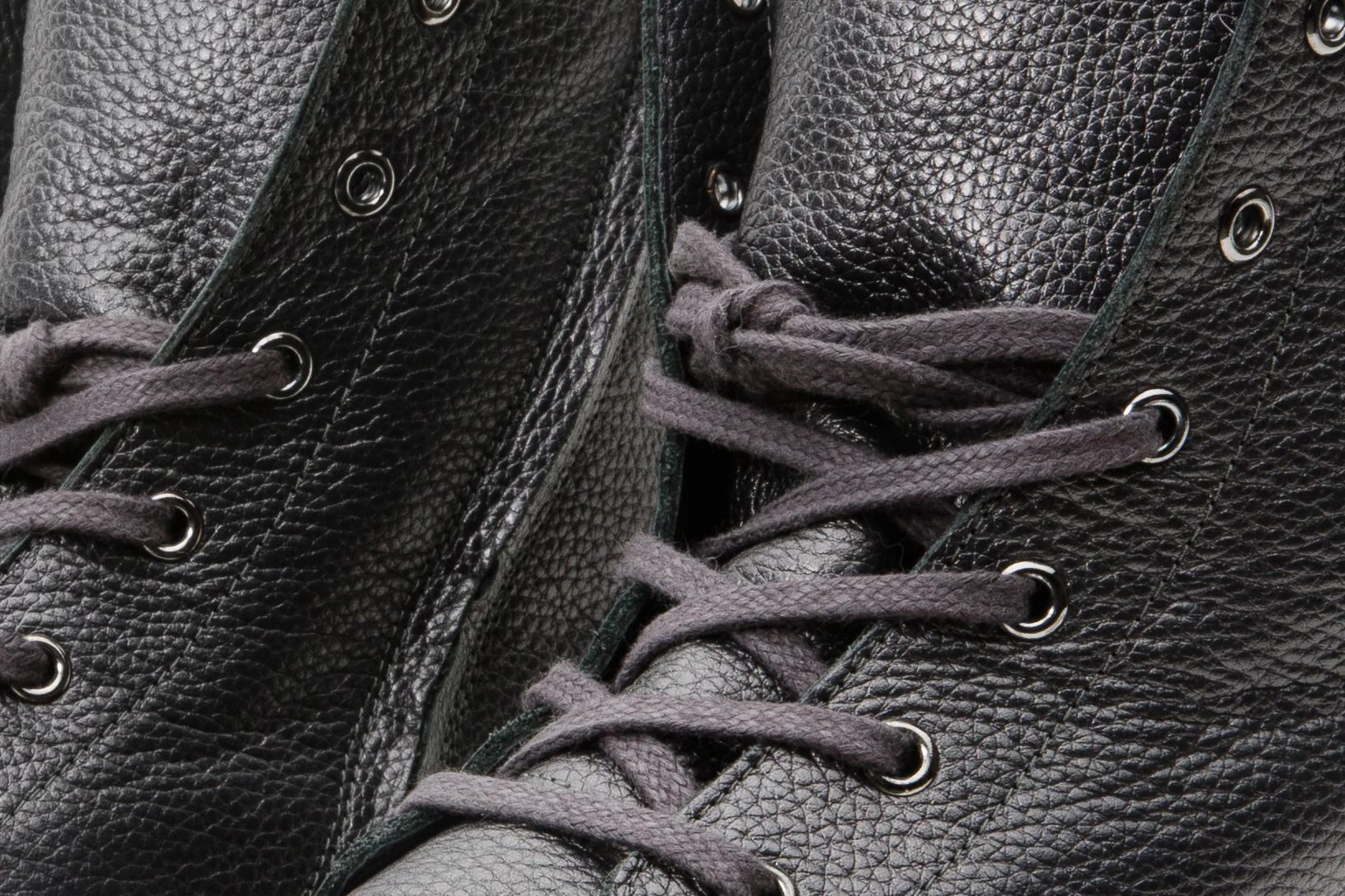 The Kajapati Grey Leather Natural Fur Mid Calf Women Boot - Image 6