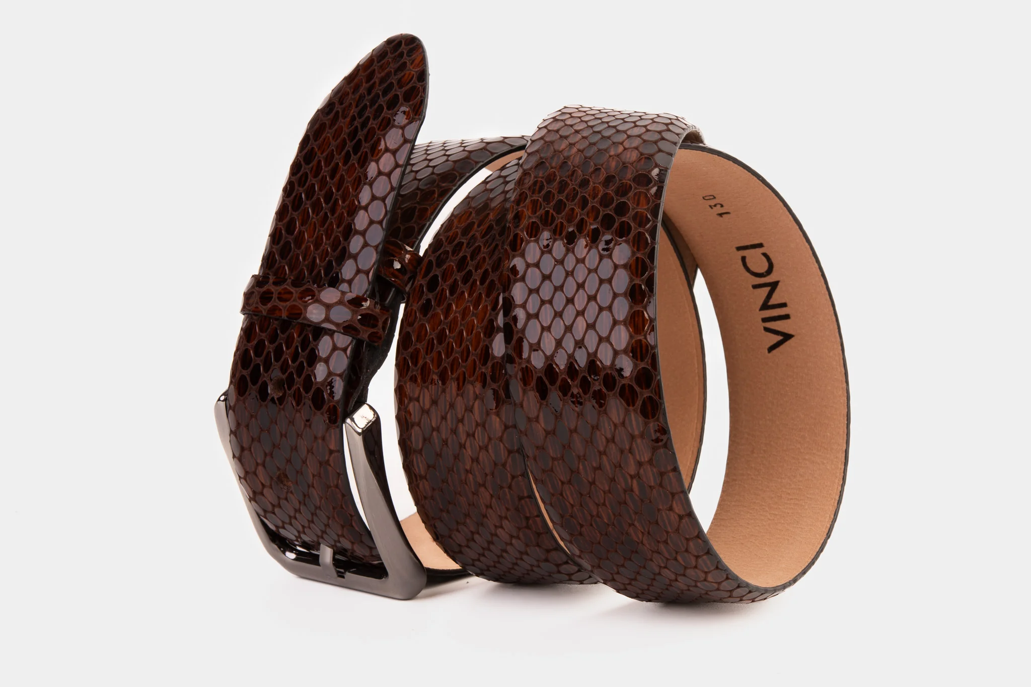 The King Tan Leather Belt - Image 3