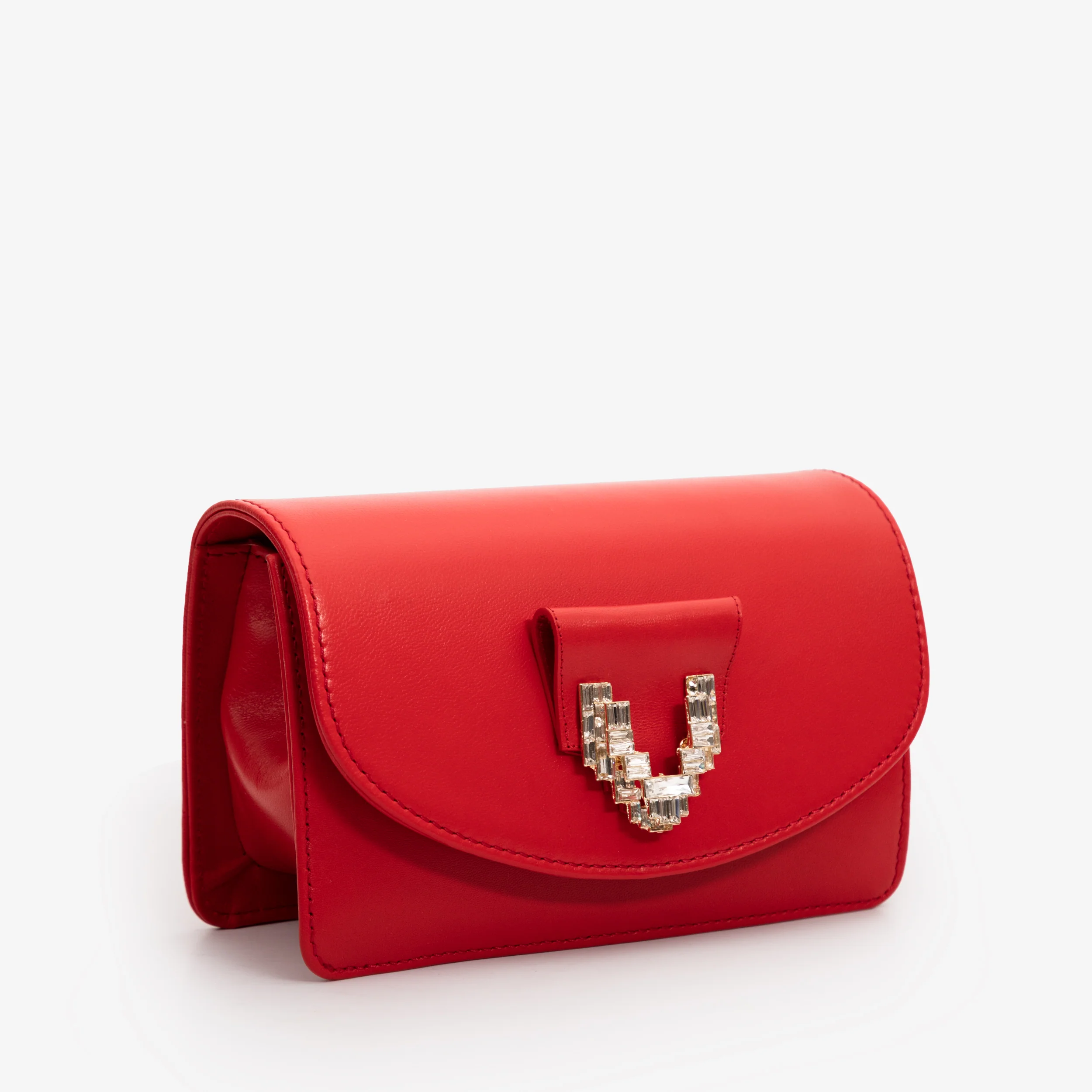 The Love Red Leather Handbag - Image 6