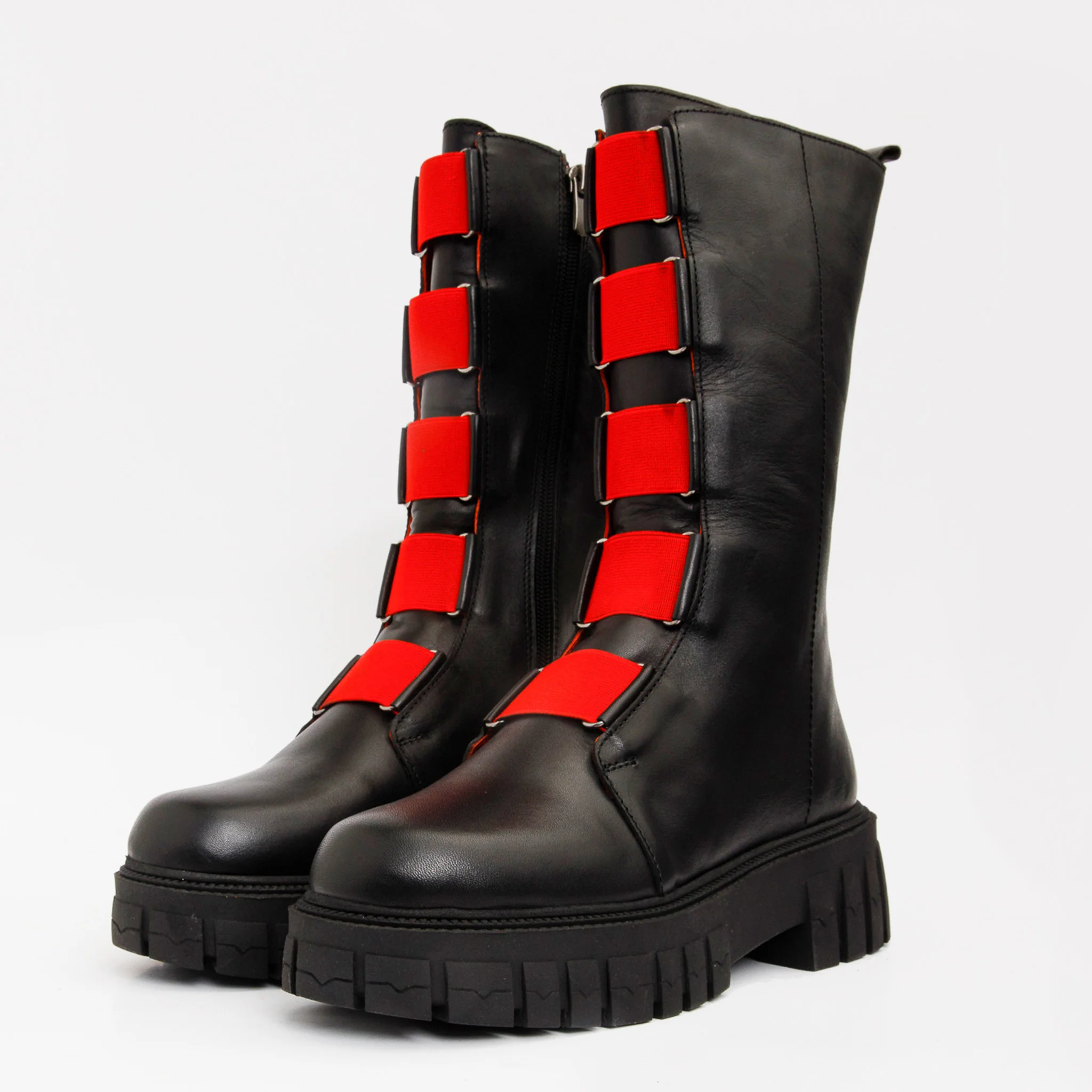 The Mardin Black Leather Women Boot Final Sale! - Image 2
