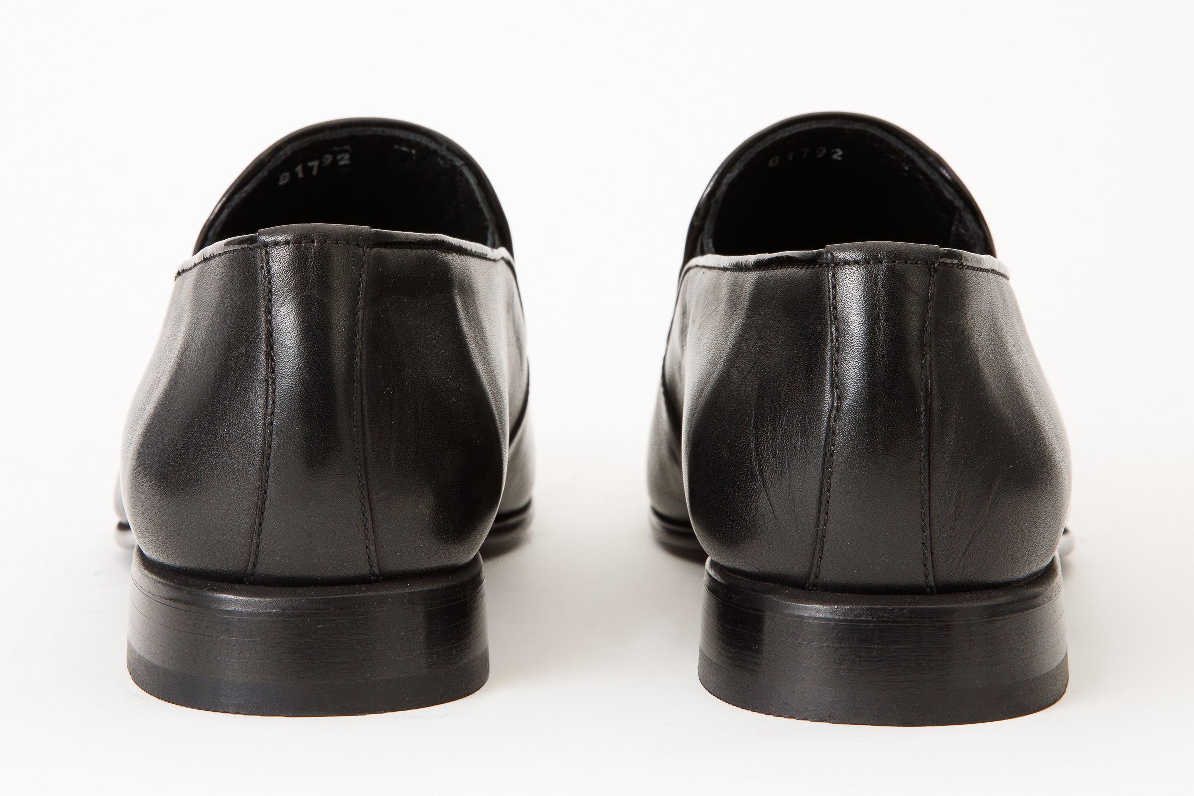 The Migues Black Leather Loafer Men Shoe - Image 4