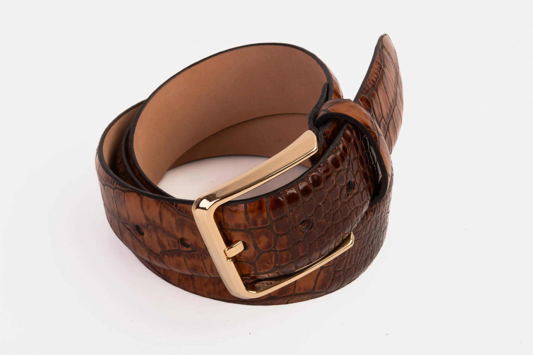 The Monaco Brown Leather Belt - Image 4