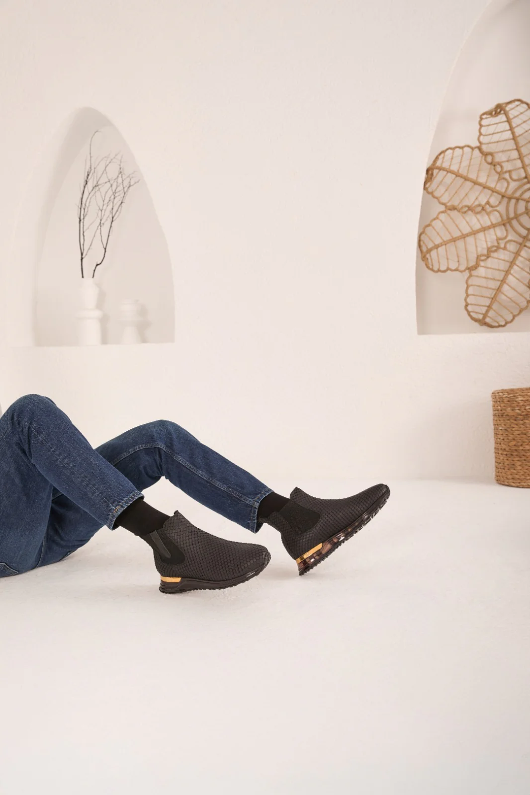 The Panther Black Leather Men Chelsea Boot - Image 20