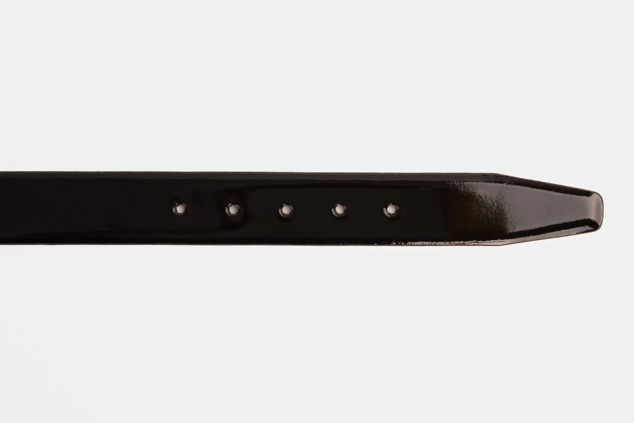 The Sun Reversible Black Patent Leather Belt - Image 4